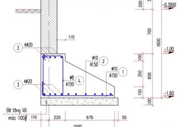THI CÔNG MÓNG NHÀ PHỐ LIỀN KỀ