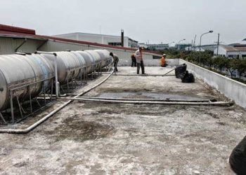 Chống thấm sàn bê tông sân thượng