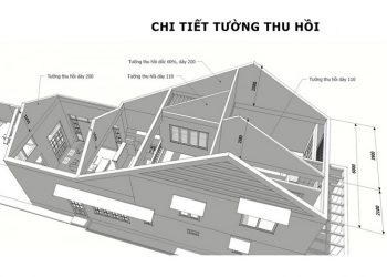 Khái niệm và tác dụng của tường thu hồi mái trong xây dựng