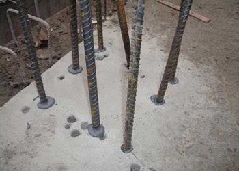 Kỹ thuật thi công khoan cấy thép chờ trong thi công xây dựng