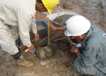 Kiểm tra độ sụt bê tông trong xây dựng