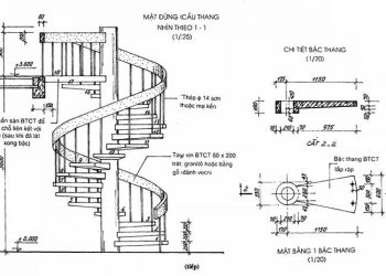 Khái niệm phân loại cấu tạo cầu thang bê tông cốt thép