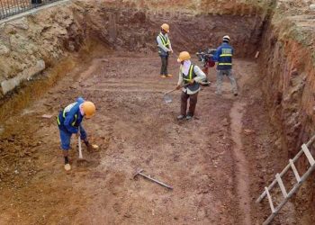 Biện pháp thi công đào đất hố móng nhà ở công trình dân dụng