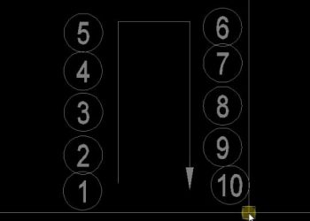 Hướng dẫn sử dụng lệnh tcount để đánh số thứ tự trong autocad