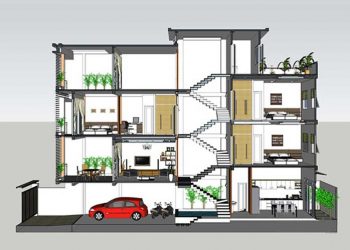 Những lưu ý khi thiết kế xây nhà theo kiểu nhà lệch tầng