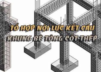 Tổ hợp nội lực kết cấu khung bê tông cốt thép