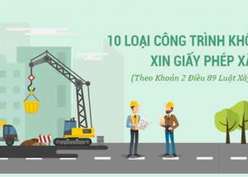 10 loại công trình được miễn giấy phép xây dựng