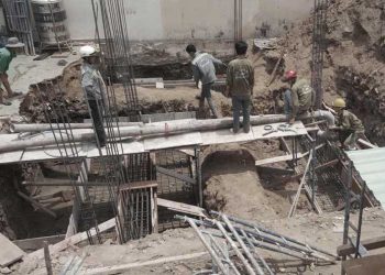 Quy trình kỹ thuật thi công móng băng nhà phố