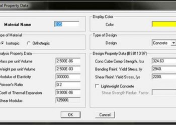 Tính diện tích cốt thép bằng etabs theo tiêu chuẩn 356