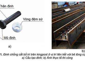 Tính toán cột chống tạm kingpost trong thi công topdown