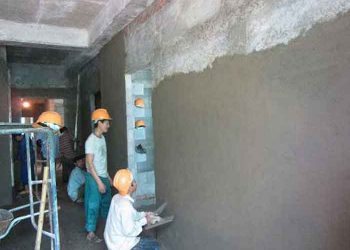 Thi công nghiệm thu công tác trát hoàn thiện công trình