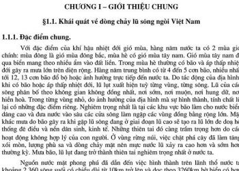Sổ tay tính toán thủy lực thủy văn ngành cầu đường