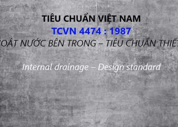 Tiêu chuẩn việt nam 4474-1987 thoát nước bên trong tiêu chuẩn thiết kế