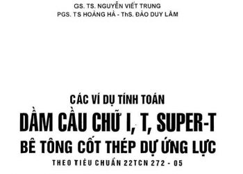 Tính toán dầm cầu chữ i t super t bêtông cốt thép dự ứng lực