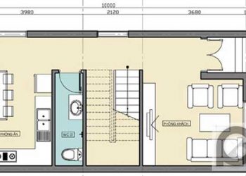 Tư vấn thiết kế nhà phố diện tích 5x10m