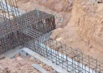 Hình ảnh các bước thi công đài móng