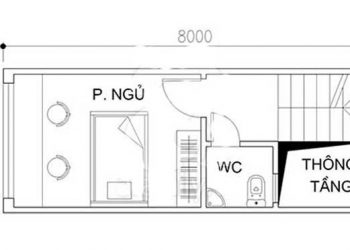 Tư vấn thiết kế nhà 3 tầng dt 3x8m