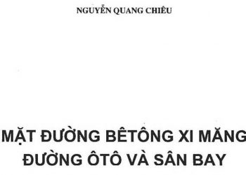 Ebook mặt đường bêtông xi măng đường ôtô và sân bay