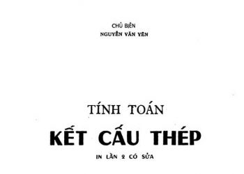 Ebook tính toán kết cấu thép nguyễn văn yên chủ biên