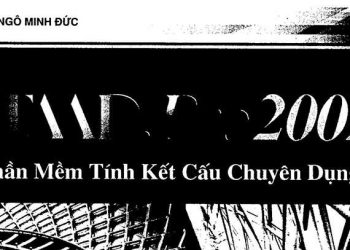 Staad pro 2002 phần mềm tính kết cấu chuyên dụng trong xây dựng