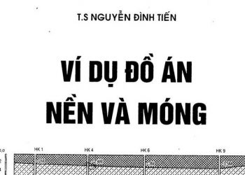 Ví dụ đồ án nền và móng
