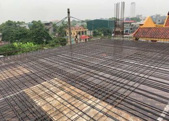 THÉP SÀN 2 LỚP ĐẶT SONG SONG HAY SO LE